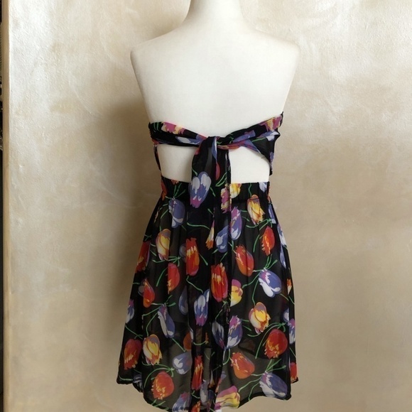 California select originals /American apparel dress/ Vintage Material M/L - Picture 2 of 8